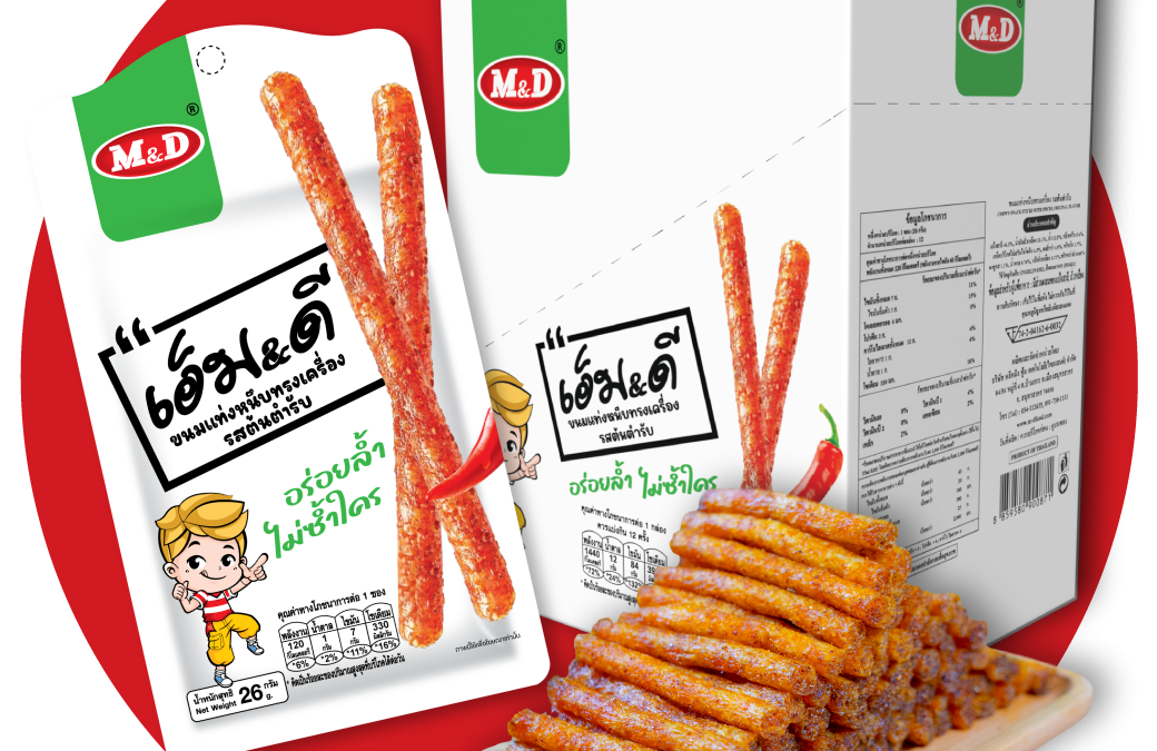 M&D Latiao Spicy Sticks Original Flavor